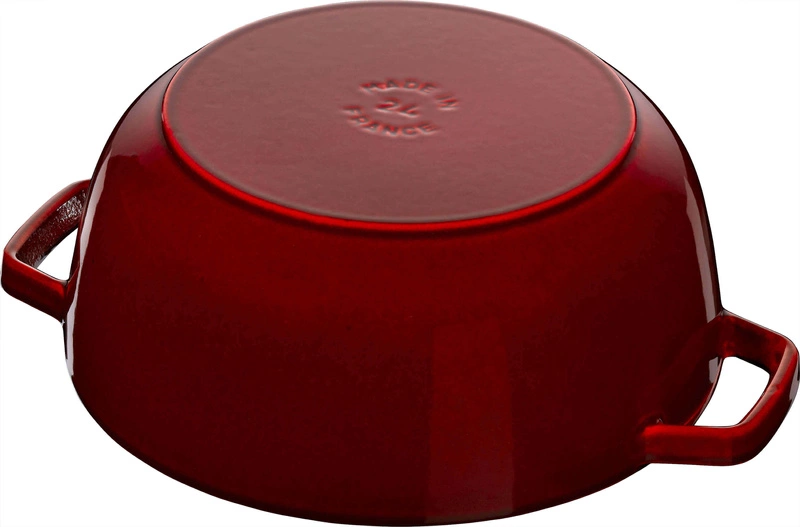Staub - garnek żeliwny okrągły lilia 3.5 ltr, grenadynowy Special Cocotte