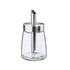 Cilio - dozownik do cukru, szkło/stal nierdzewna, śred. 6,5 x 12 cm, 0,145 l Tavola