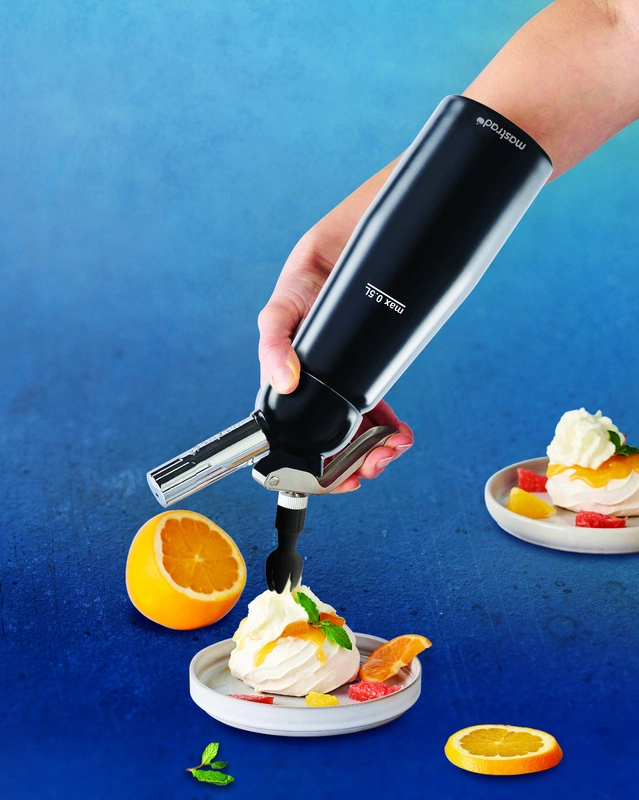 Mastrad - Syfon czarny 500ml