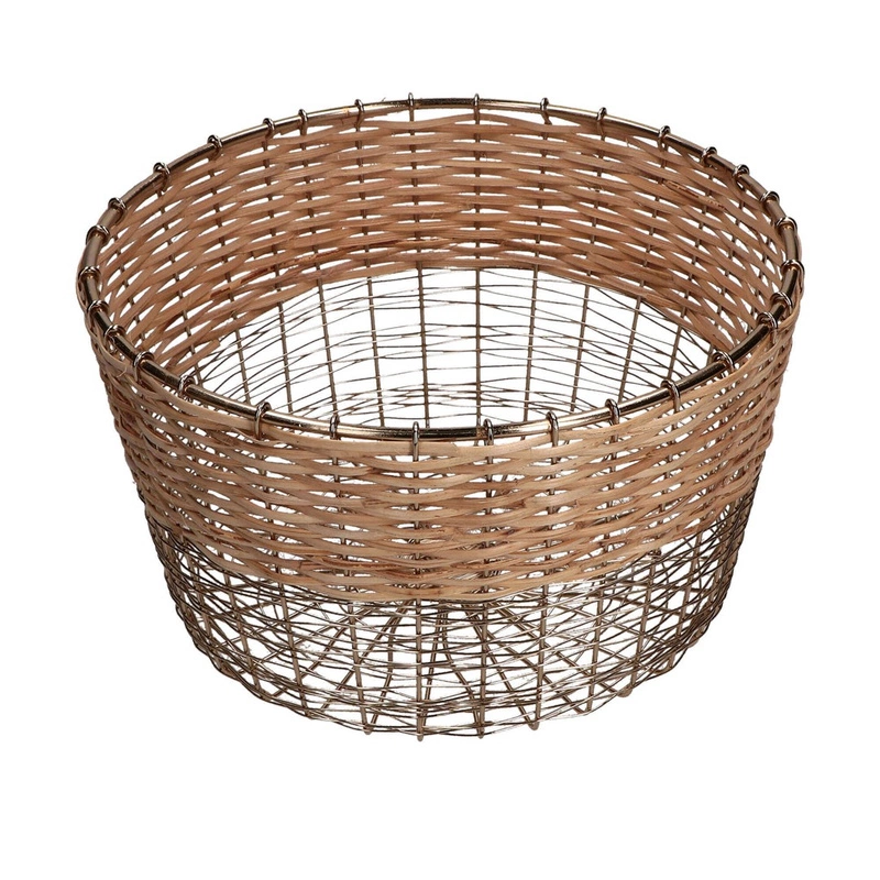 RITUALI DOMESTICI - METTILOQUI Okrągły koszyk