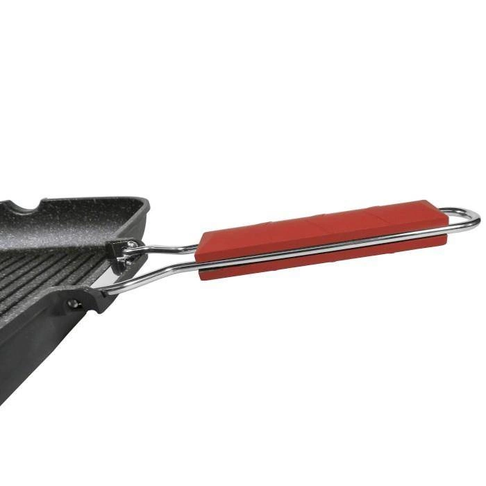 Moneta - Patelnia grillowa ze składaną rączką 34x24cm