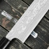 Hideo Kitaoka - Shirogami Satin Damascus Nóż Kamagata Usuba 18cm