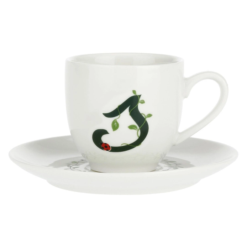 La Porcellana Bianca - filiżanka ze spodkiem 90 ml, Wzór S Solotua