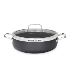 KitchenAid - Patelnia głęboka/Garnek niski 28cm 4,2l Aluline z powłoką nieprzywierającą