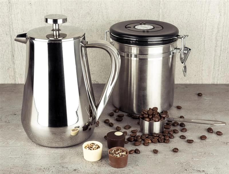 Grunwerg - Zaparzacz do kawy French Press 750 ml podwójne ścianki UFD