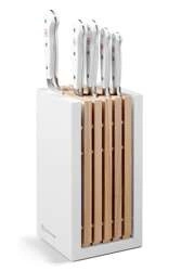 Wusthof - CLASSIC WHITE Blok z 5-oma nozami