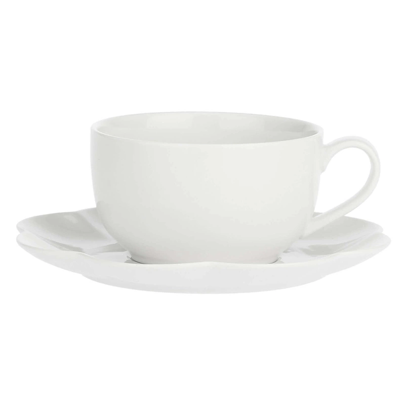 La Porcellana Bianca - zestaw 4 filiżanek ze spodkiem 425 ml Villadeifiori