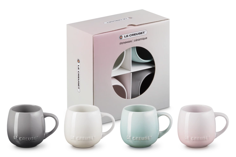Le Creuset - Zestaw 4 Kubków Coupe