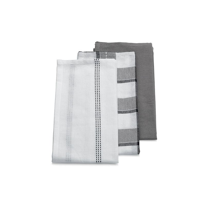 Kela - Zestaw ścierek kuchennych 3el. taupe Pasado