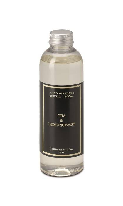 Cereria Molla - Zapas do dyfuzora 200 ml Tea and Lemongrass
