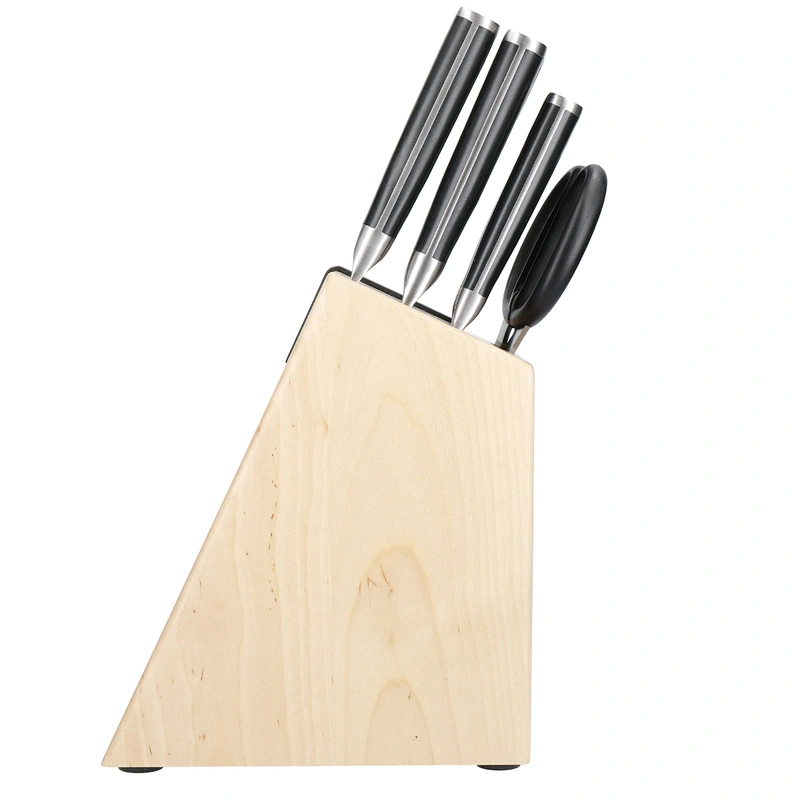 KitchenAid Culinary Tools - blok z 5 nożami, nożyczkami i ostrzałką