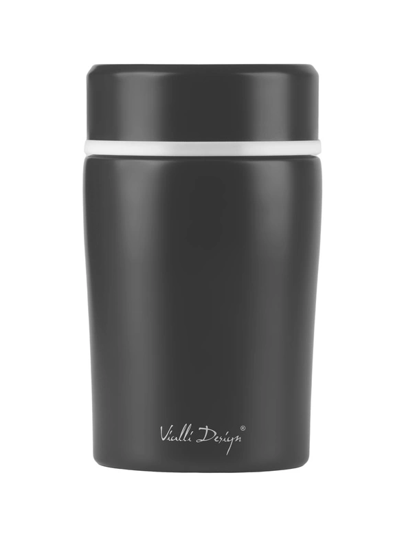 Vialli Design - Termos obiadowy 500ml FUORI grafitowy