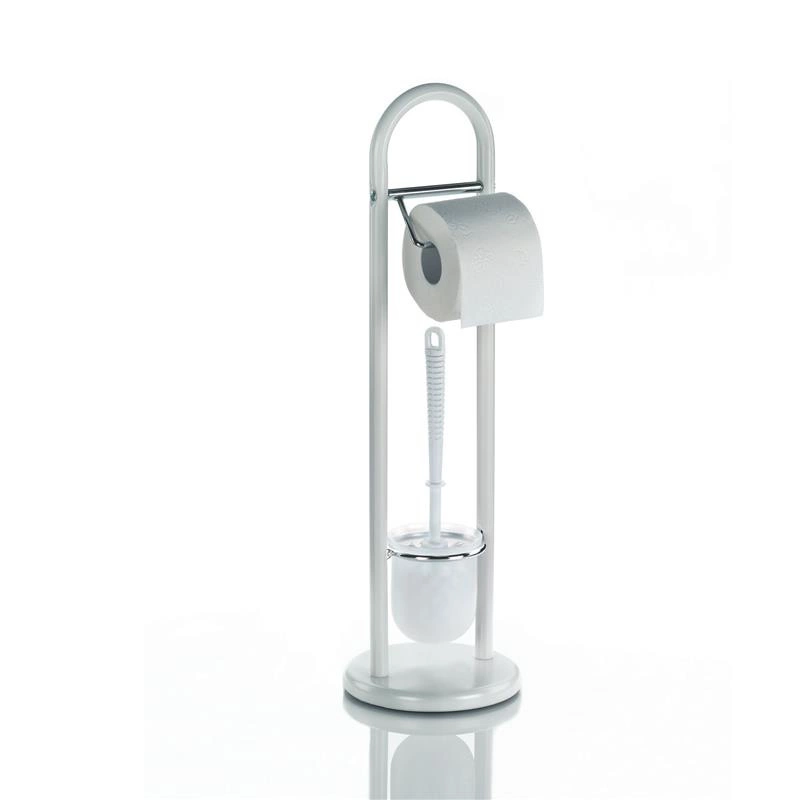 Kela - zestaw toaletowy, 65,5 cm, biały Linda