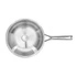 KitchenAid - Wok z pokrywką 3-warstwowy, stalowy - 28 cm