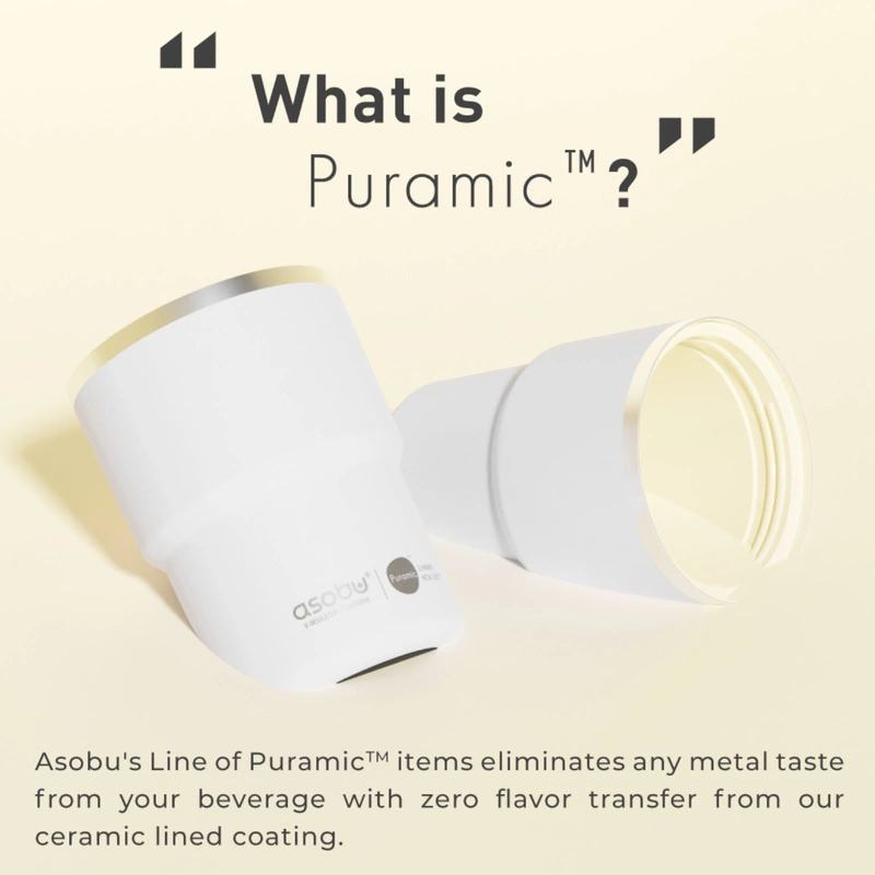 Asobu - Kubek termiczny THE MINI PICK UP WHITE, 355ml