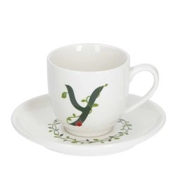 La Porcellana Bianca - filiżanka ze spodkiem 90 ml, Wzór Y Solotua