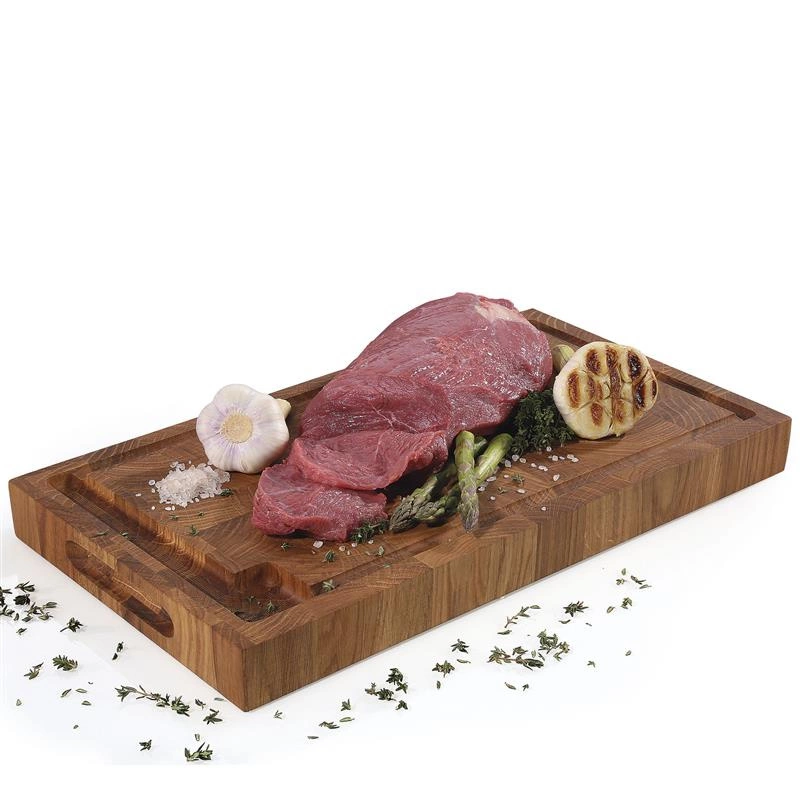 Zassenhaus - blok do krojenia typu end grain, drewno dębowe, 45 x 25 x 4 cm