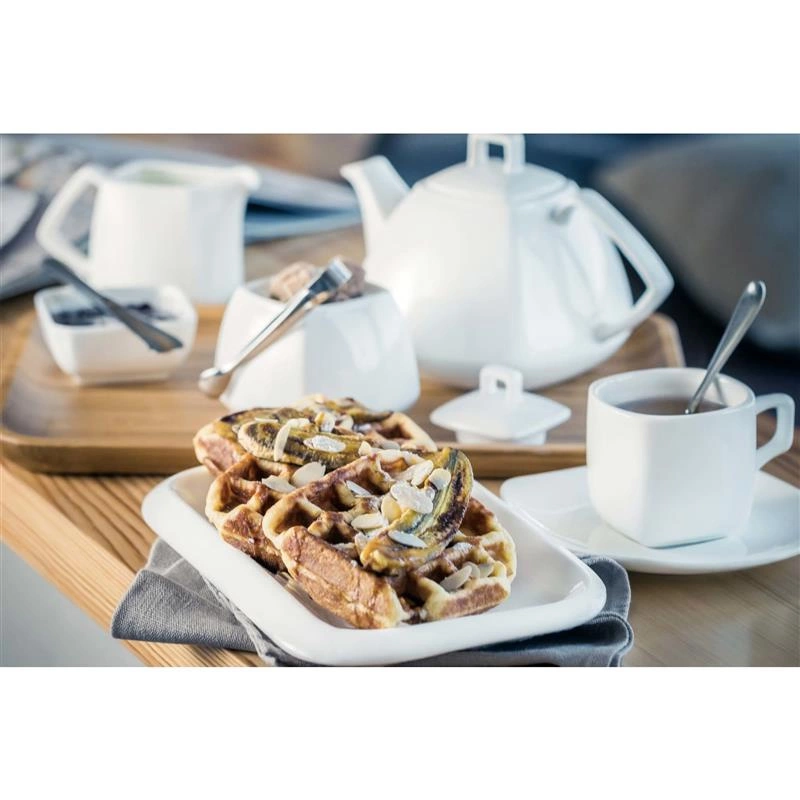 Wilmax - Cukiernica porcelanowa 340 ml Square