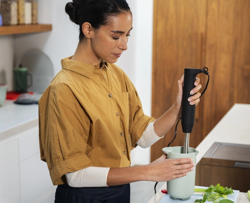 Mepal - Dzbanek do miksowania z pokrywką Chef It 1000 m Chalk