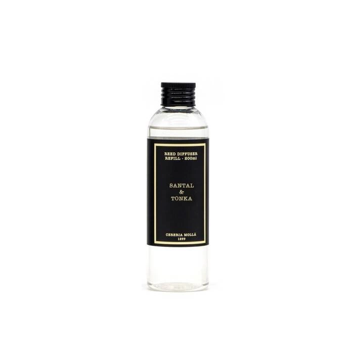 Cereria Molla - Zapas do dyfuzora 200ml, Santal & Tonka