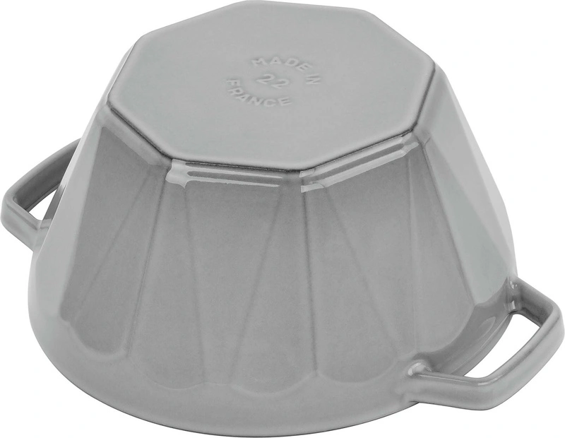 Staub - SPECIAL COCOTTE Garnek żeliwny diament 2.8 ltr, szary