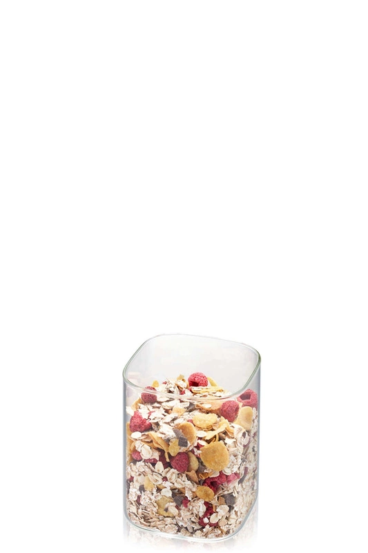 GEFU - zestaw 3 szklanych pojemników PANTRY