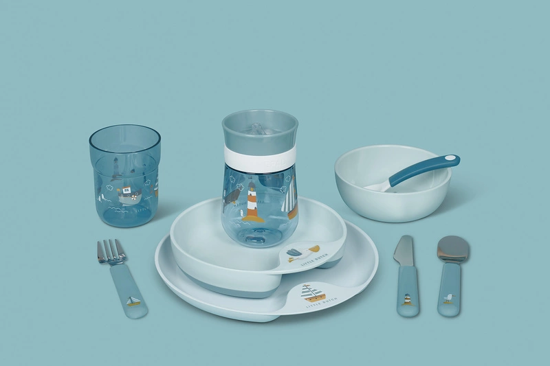 Mepal - Zestaw obiadowy dziecięcy 6szt. MIO Sailors Bay