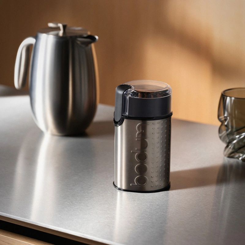 Bodum - młynek do kawy Bistro Chrome mat
