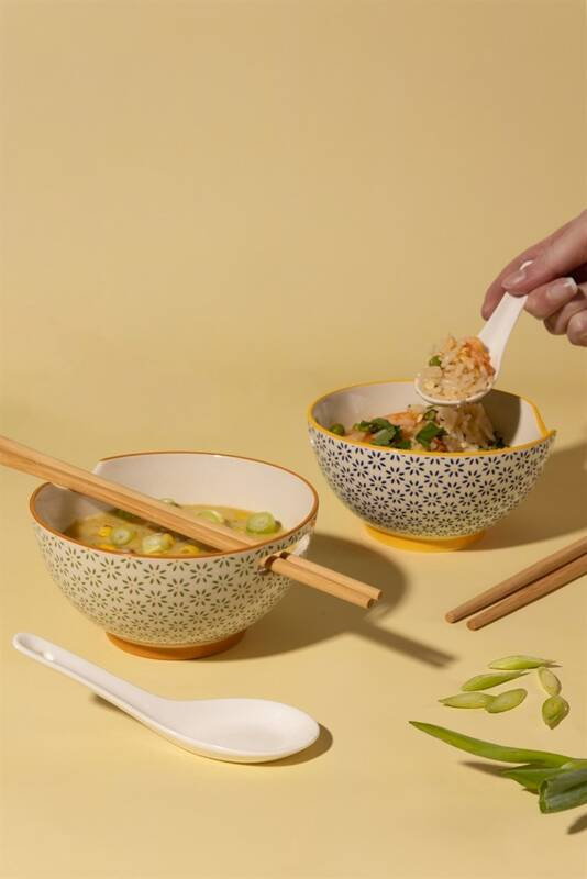 Typhoon - Zestaw 2misek na ryż+pałeczki Crem World Foods