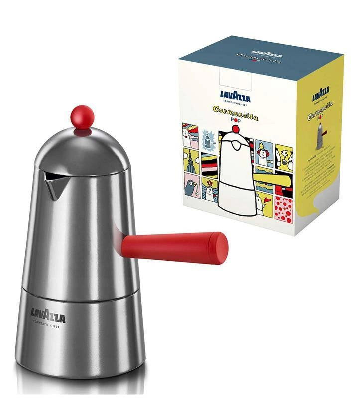 Ilsa - Kawiarka 2 tz CARMENCITA POP czerwona 150 ml