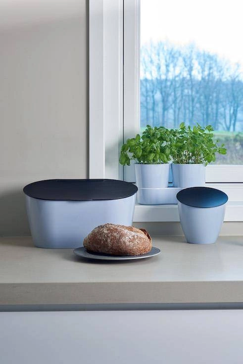 Mepal - Doniczka na zioła podwójna Hydro Herb Nordic Green