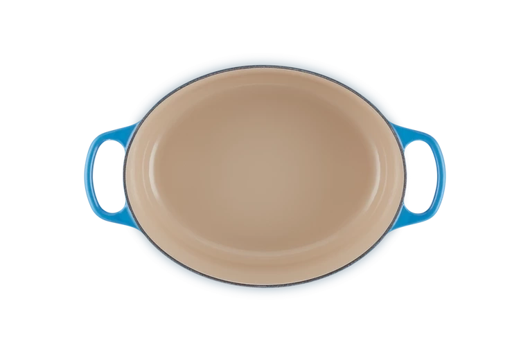 Le Creuset - brytfanna żeliwna emaliowana Signature 31 cm 6,3 l Azure
