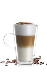 Vialli Design - Szklanka do latte z podwójną ścianką Amo 320 ml