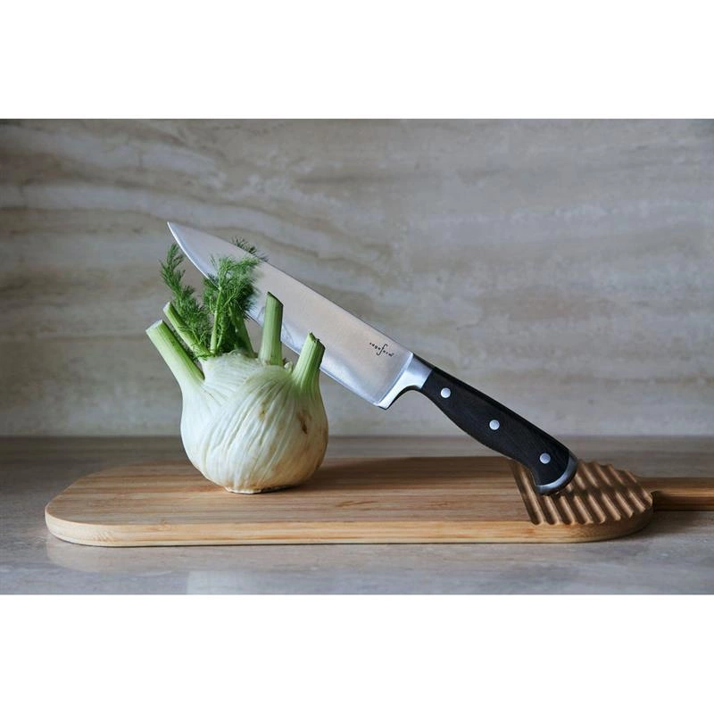 Sagaform - nóż szefa kuchni, 20 cm, stal nierdzewna/drewno wenge Erik