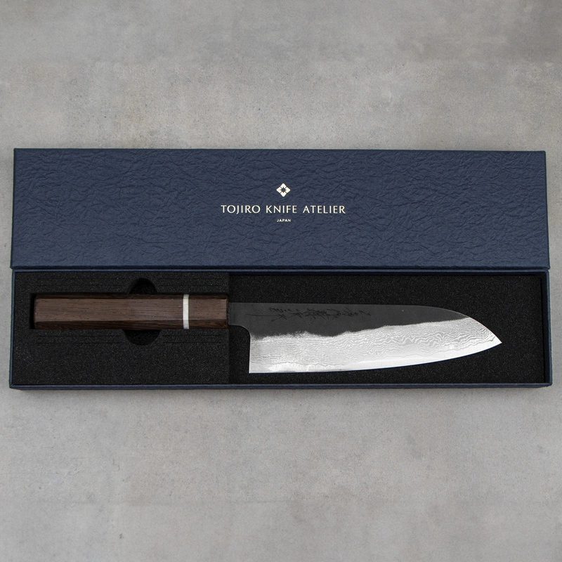 Tojiro - Atelier WM Forged VG-10 Nóż Santoku 16,5 cm