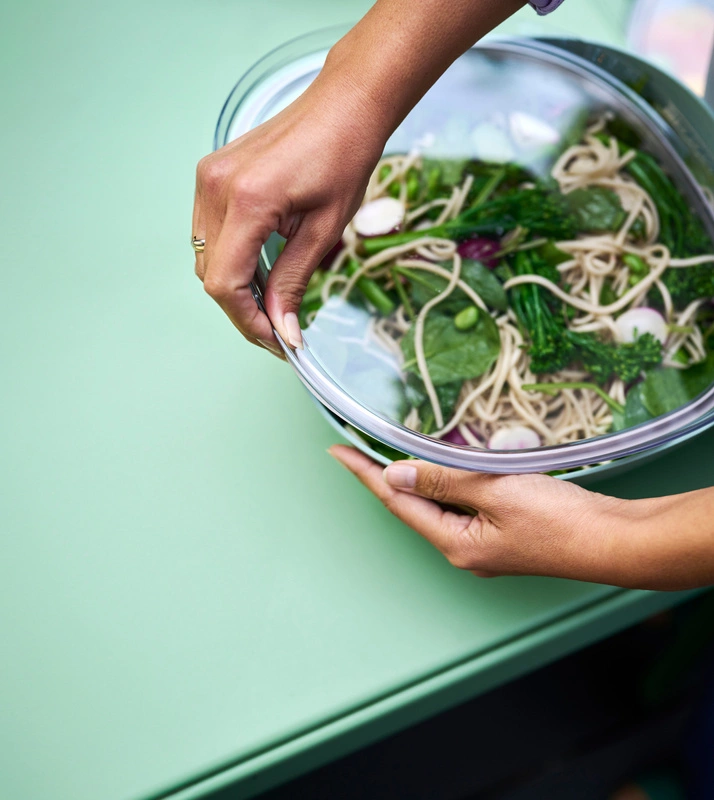 Mepal - Miska z pokrywką Silueta 5000 ml Nordic White