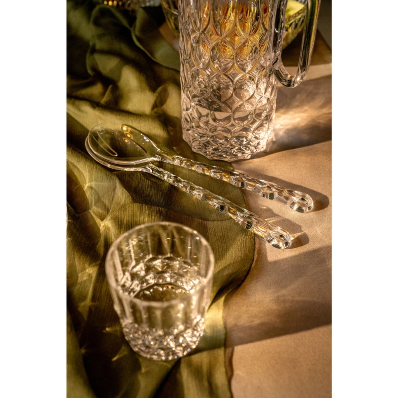 Guzzini - Niska szklanka wzór 3 - transparentna