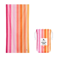 Dock & Bay - Ręcznik plażowy - Miami Sorbet - Certyfikat GRS* L