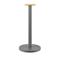 Alessi - stojak na ręcznik papierowy, ciemnoszary Mattina