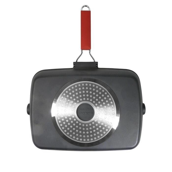 Moneta - Patelnia grillowa ze składaną rączką 34x24cm