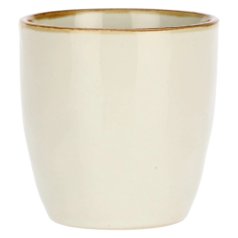 Rose&Tulipani - CONCERTO IVORY Zestaw 6 kubków do kawy 100 ml