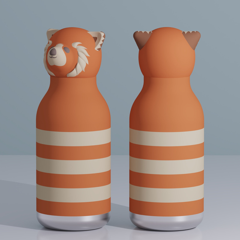 Asobu - BESTIE BOTTLE RED PANDA 460m