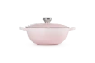 Le Creuset - La Marmite garnek żeliwny Shell Pink 24 cm