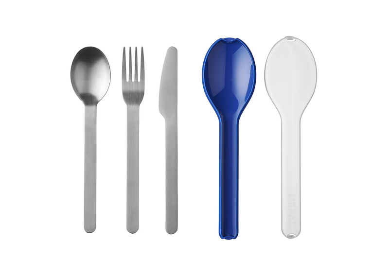 Mepal - Zestaw 3-szt. sztućców Ellipse vivid blue