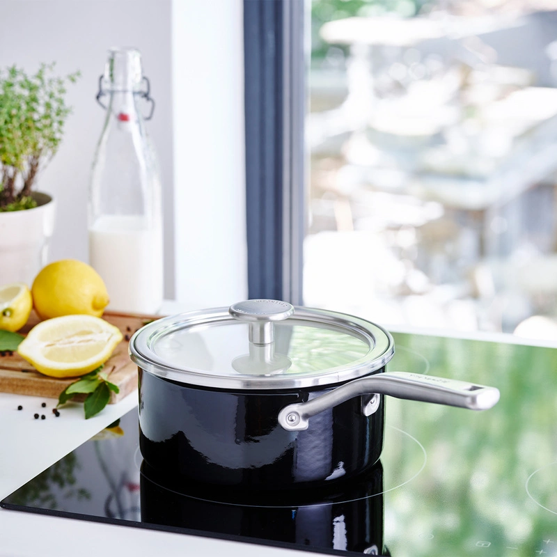 KitchenAid - Rondel emaliowany 1,3L czarny