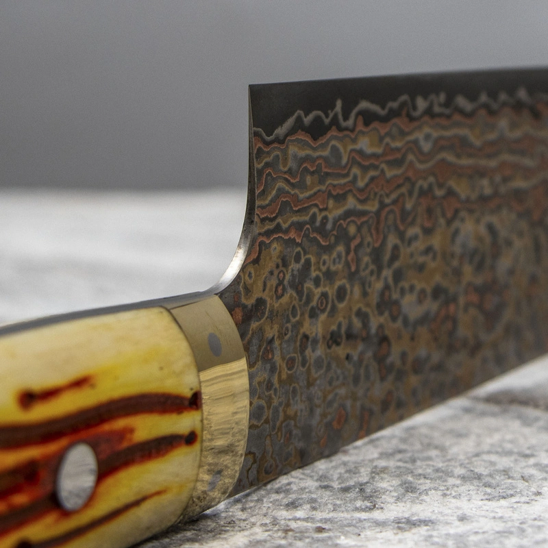 Takeshi Saji - OBB Black VG-10 Color Nóż Szefa kuchni 24 cm