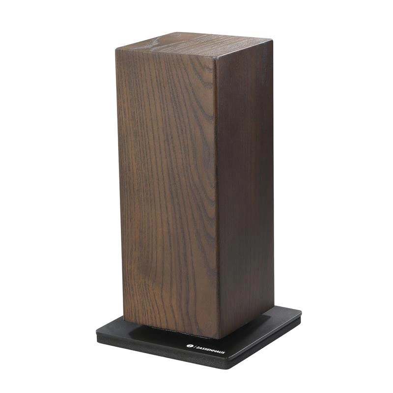 Zassenhaus - blok na noże magnetyczny, obrotowy, drewno jesionowe, 13 x 13 x 25,5 cm Spin