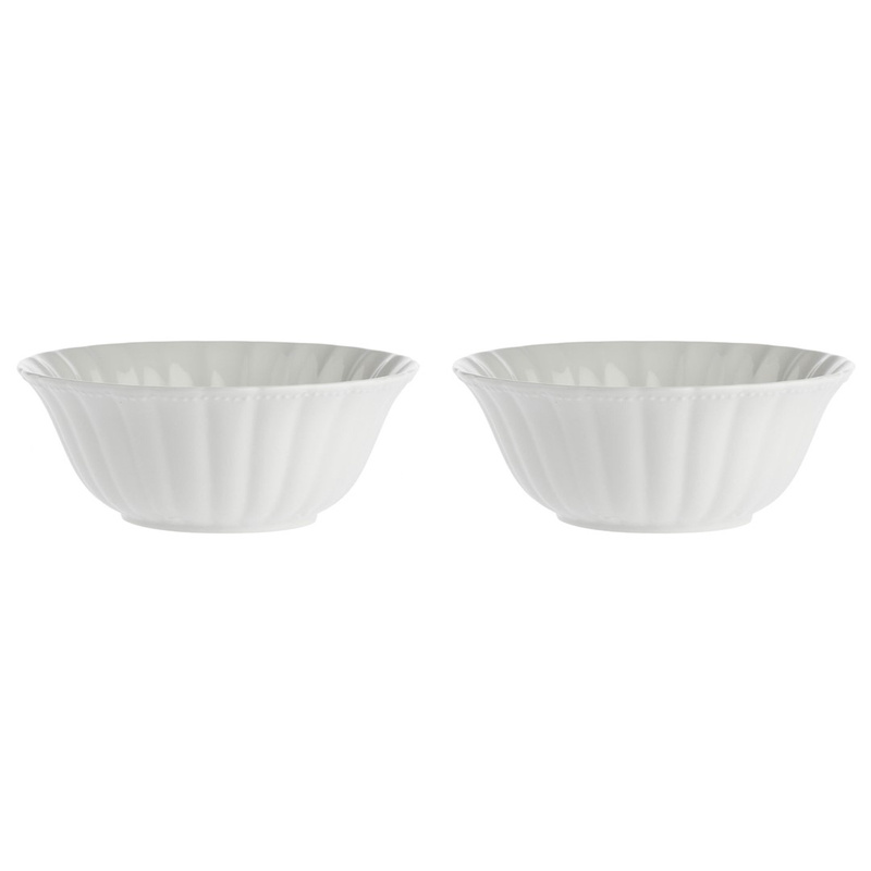 La Porcellana Bianca - zestaw 2 misek do sałatek 23 cm Ducale