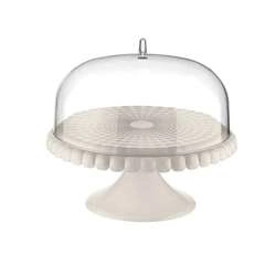 Guzzini - Etażerka na ciasto, średnica 30 cm, mlecznobiała TIFFANY