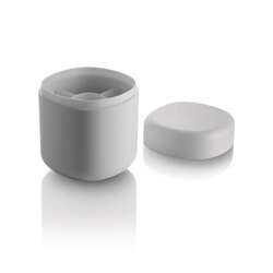 Alessi - pojemnik na patyczki higieniczne, biały BIRILLO